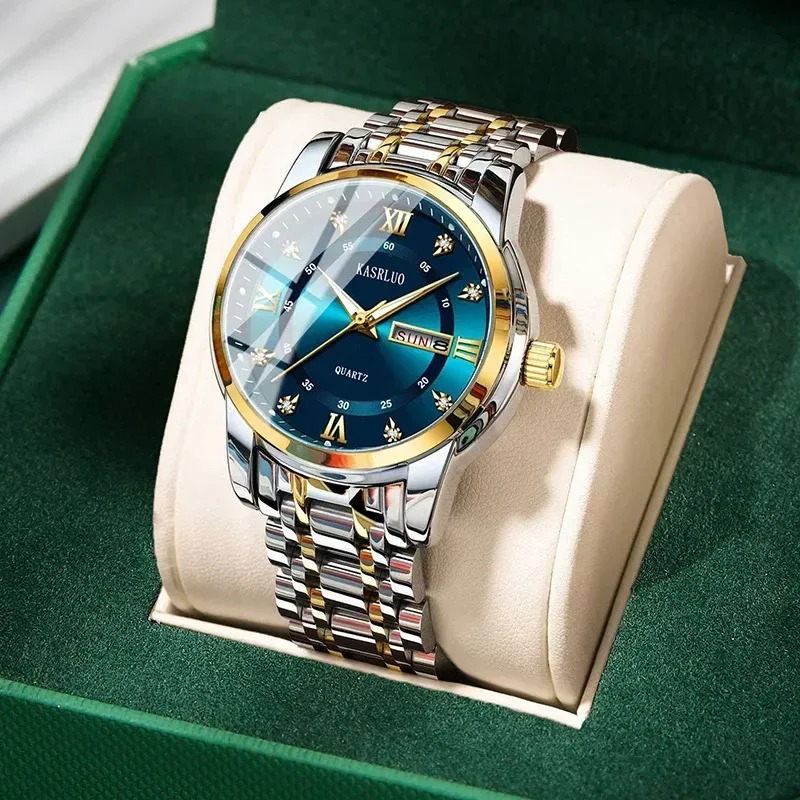 Reloj hombre de cuarzo alta definicion