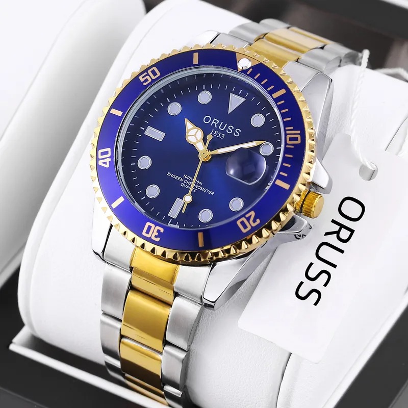 Automático No-Reloj Mecánico Luminoso impermeable