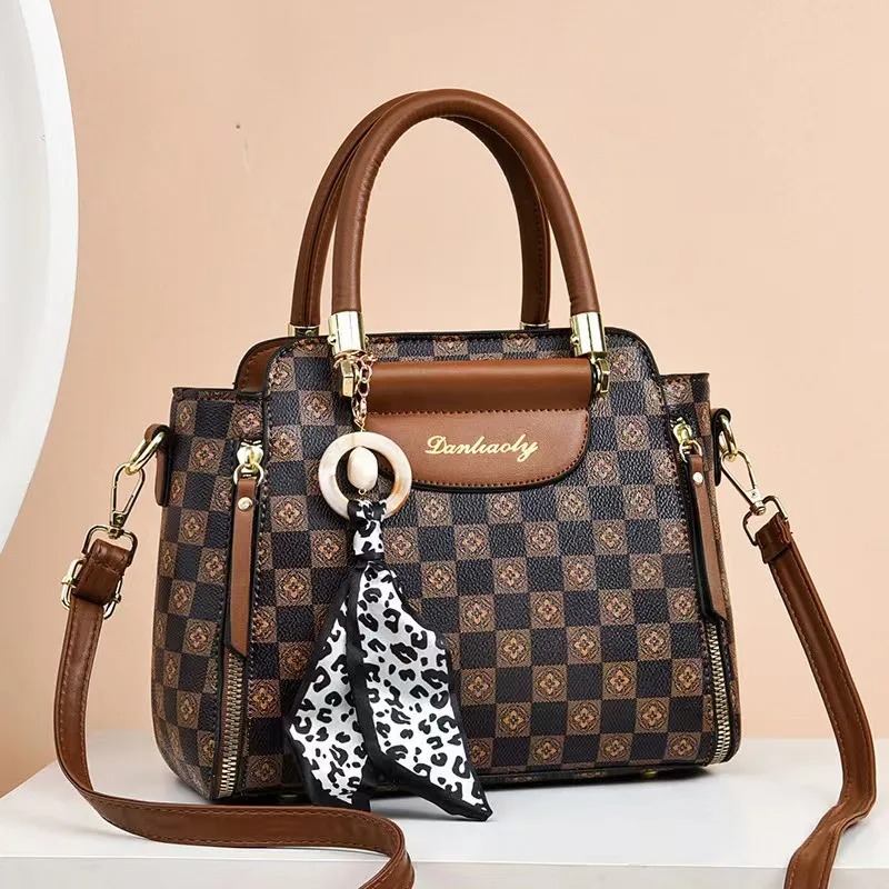 Bolso vintage cruzado con cremallera*