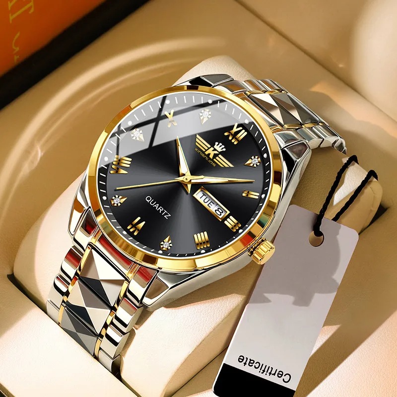 Reloj Calendario Bilingüe No mecanico