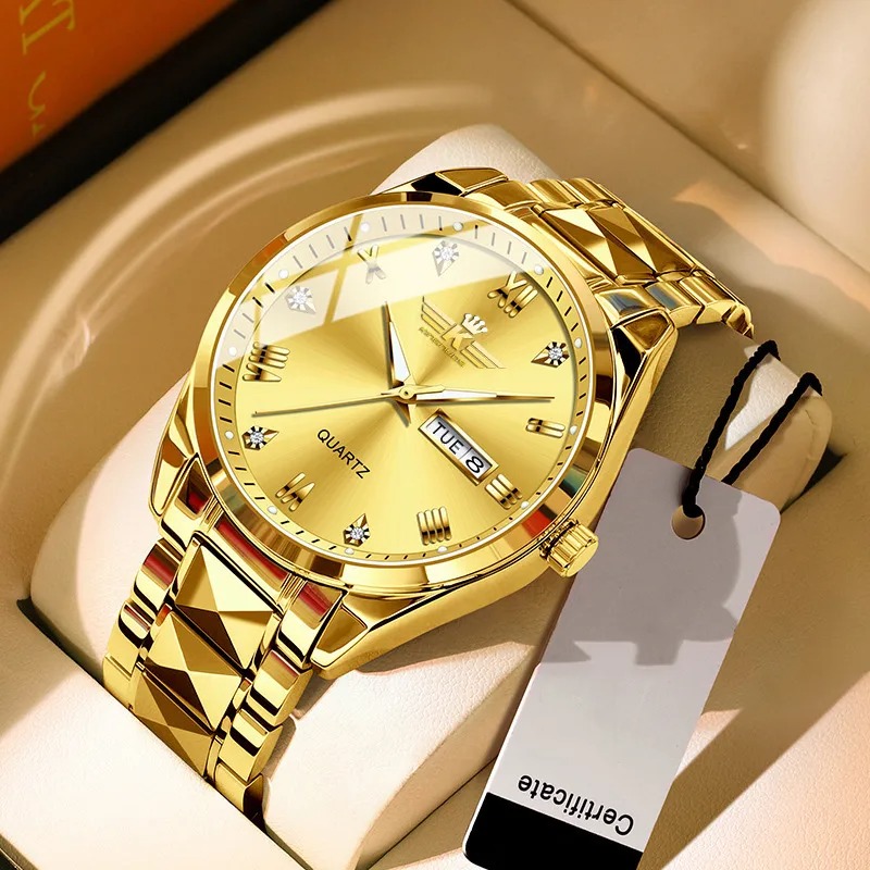 Reloj Calendario Bilingüe No mecanico