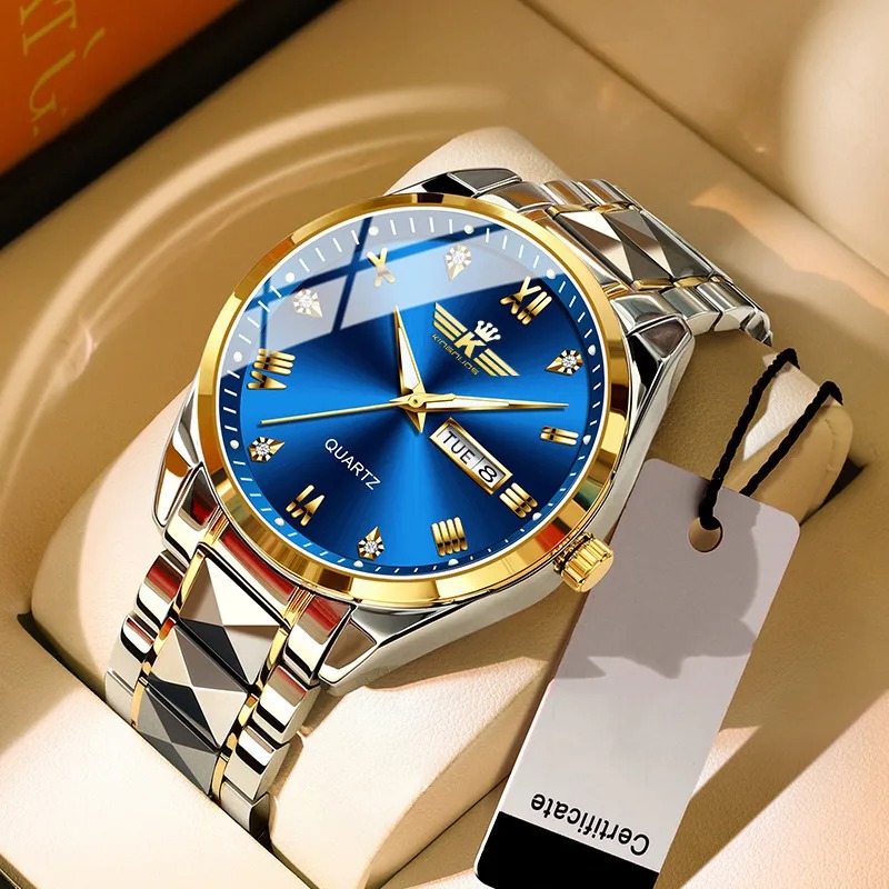 Reloj Calendario Bilingüe No mecanico