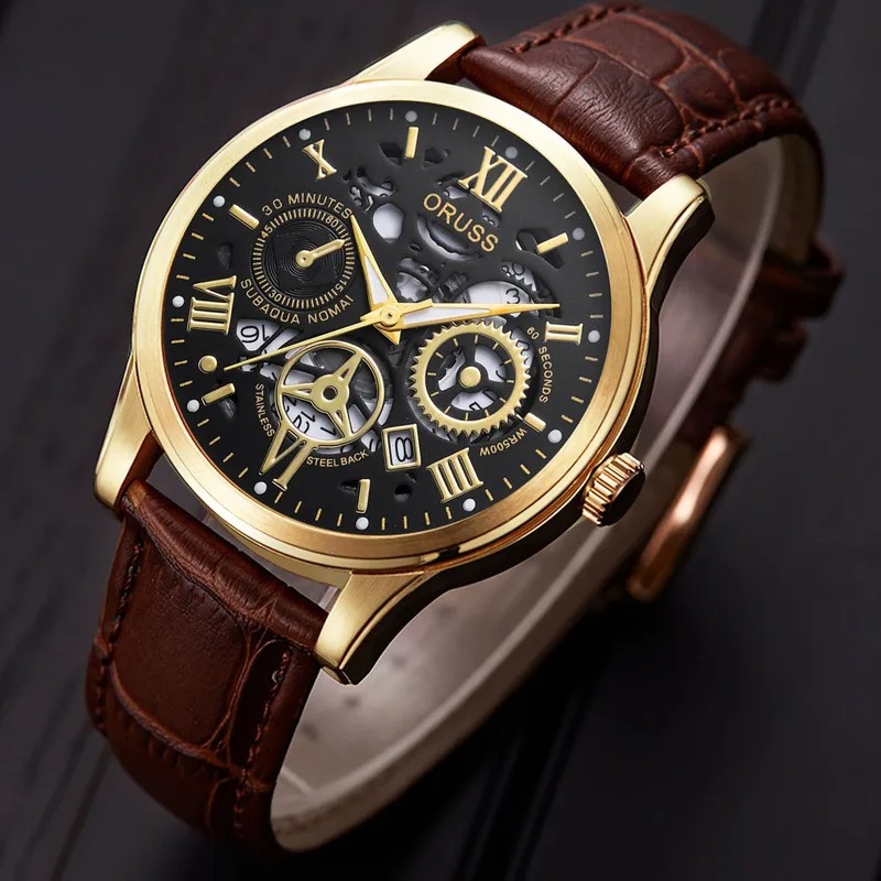 Reloj Hombre automat cuarzo no mecanico