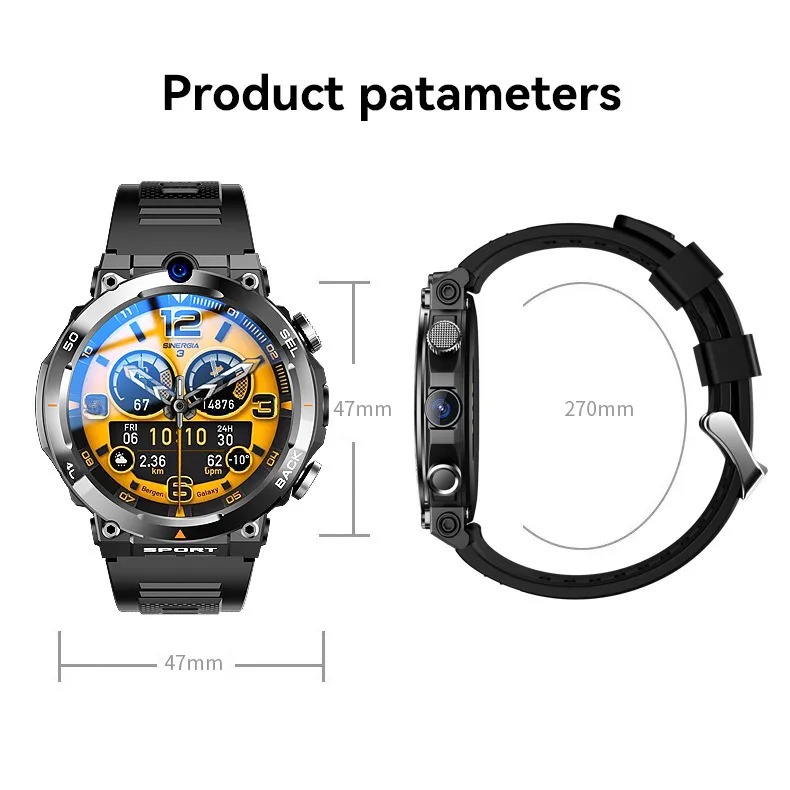 Reloj Intelig NFC Linterna Smartwatch - 2 unidades minimo venta