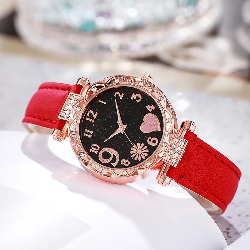 Reloj cuarzo mujer estilo versatil