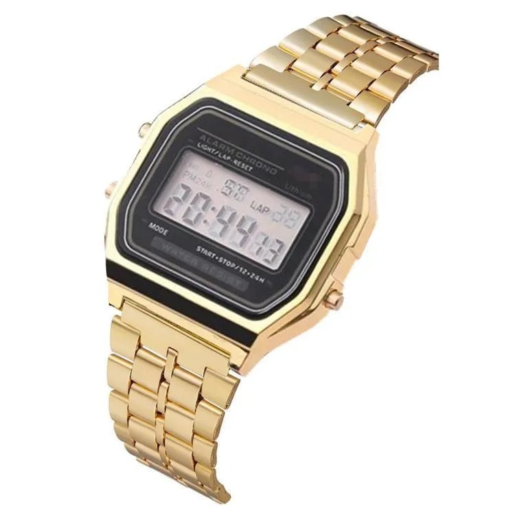 Reloj Electrónico Multifunción correa acero