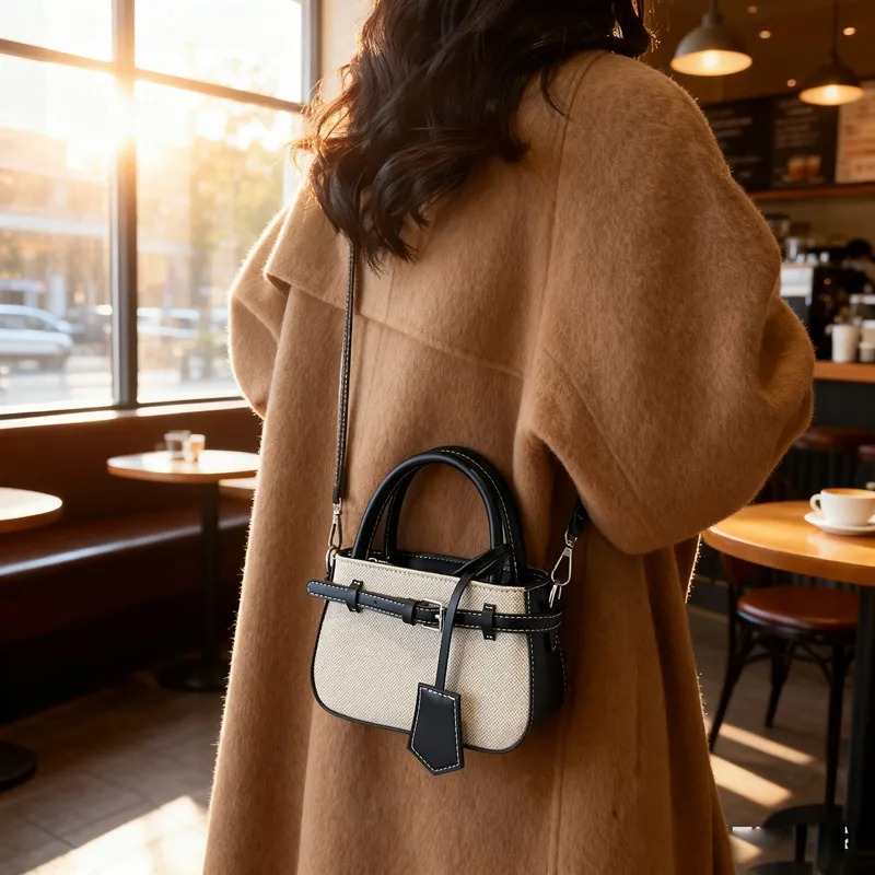 Bolso mujer bandolera retro